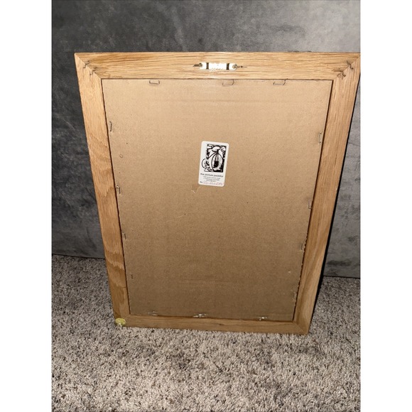 R.J. Duncan "Winter Friends"‎ & "Ski Lessons" – Framed Print Set (1996) 18"x14" - Picture 6 of 7